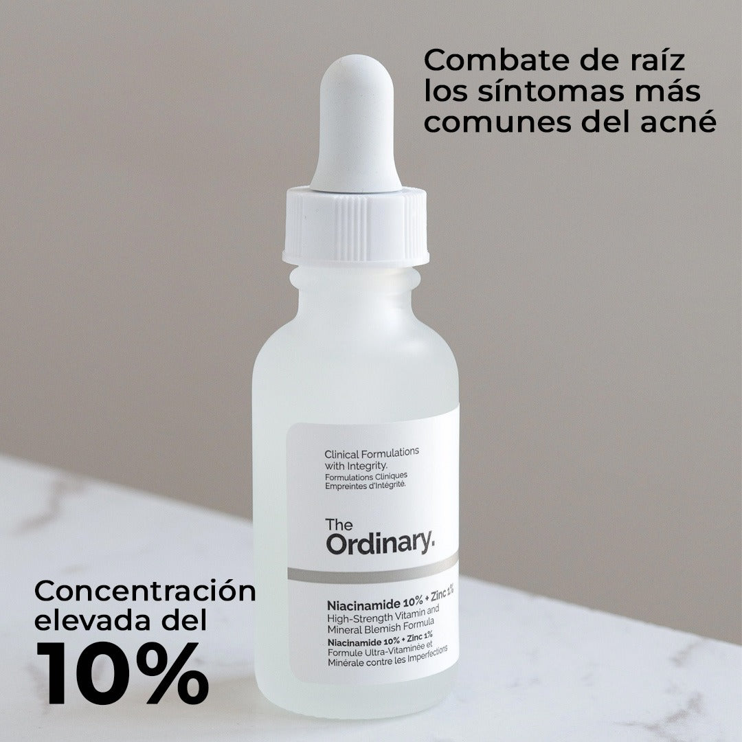 The Ordinary Niacinamida 10% + Zinc 1% - Suero facial 30 ml