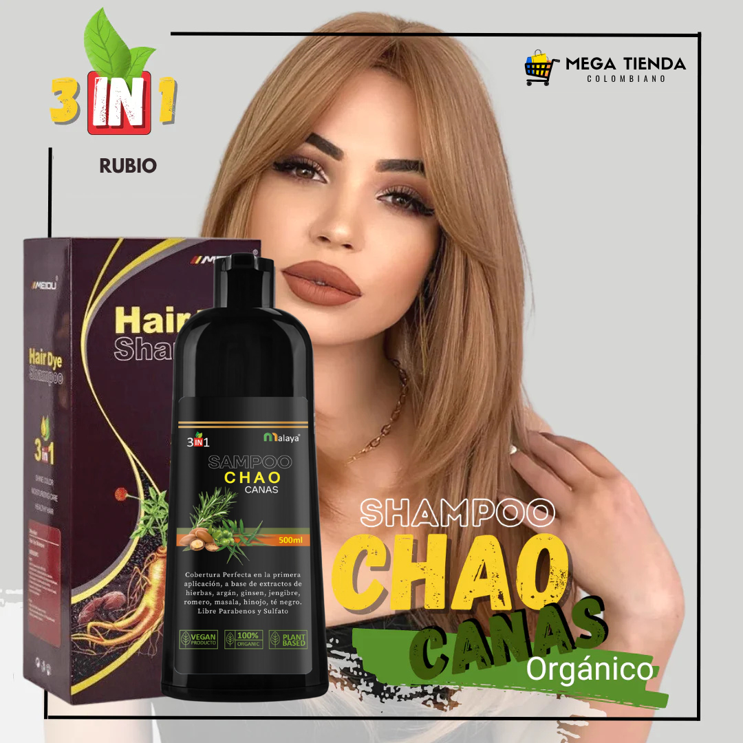 ChaoCanas 3 en 1 – El Adiós Natural a las Canas