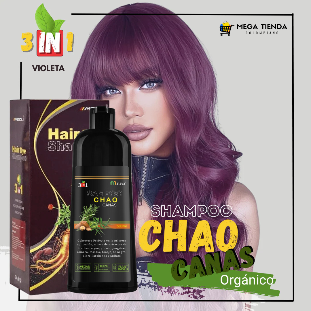 ChaoCanas 3 en 1 – El Adiós Natural a las Canas