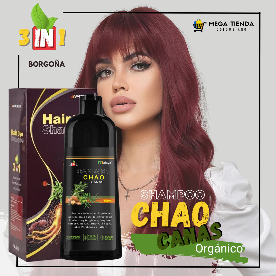 ChaoCanas 3 en 1 – El Adiós Natural a las Canas