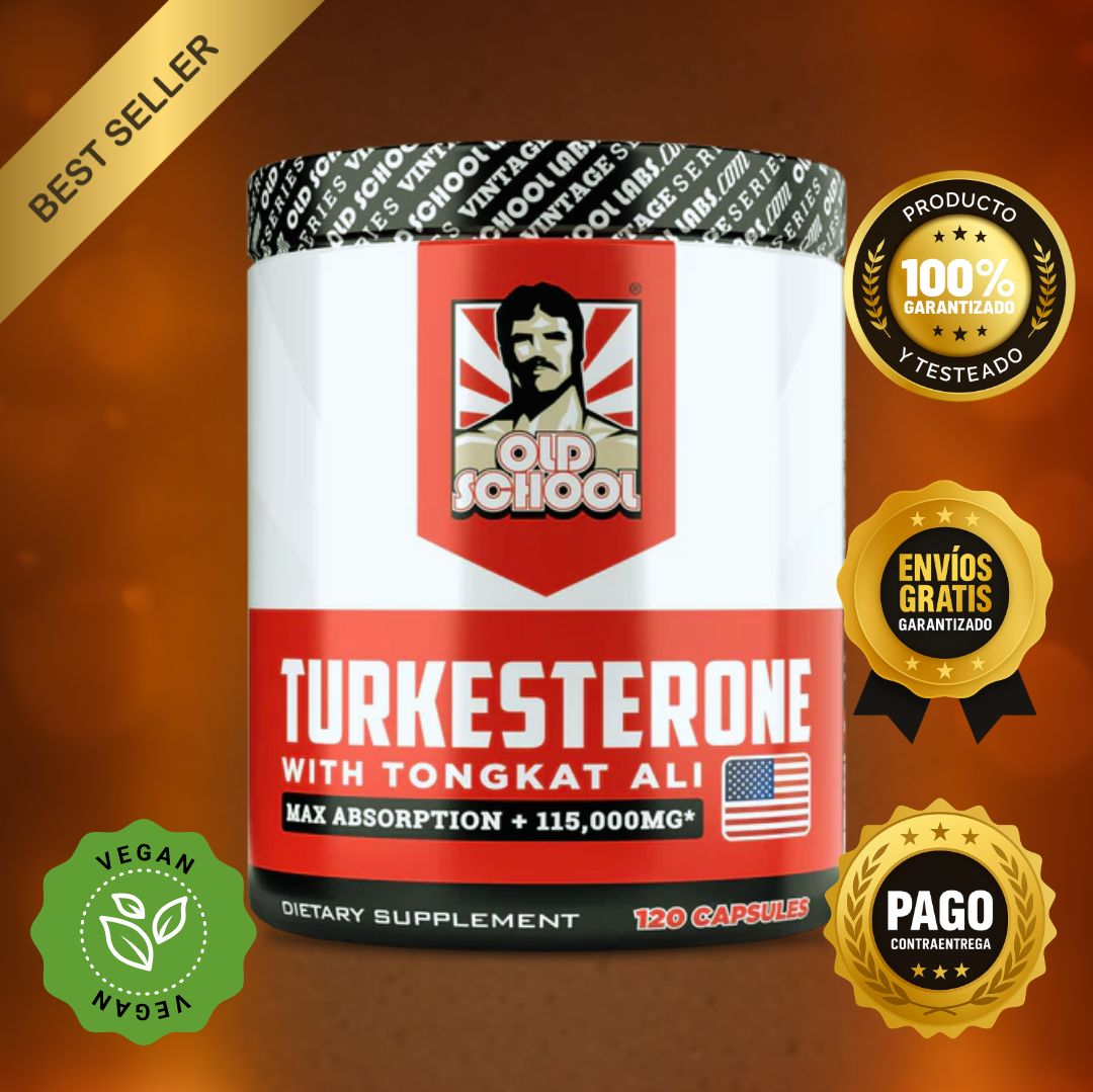 🔥TURKESTERONE - Aumenta tu rendimiento físico y mental