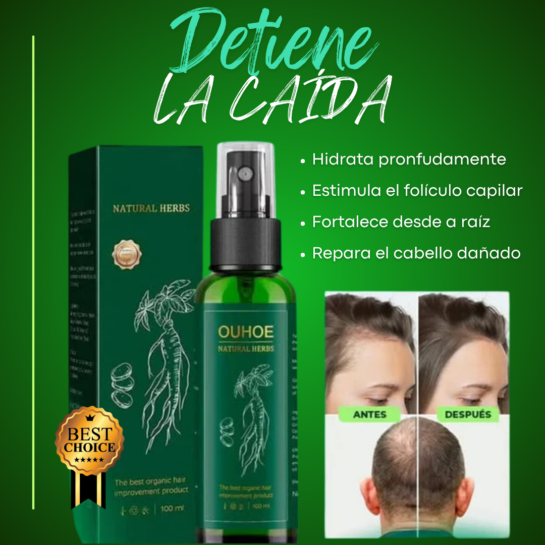 CabelloVivo+ OUHOE - ¡Recupera tu cabello de forma natural y eficaz!
