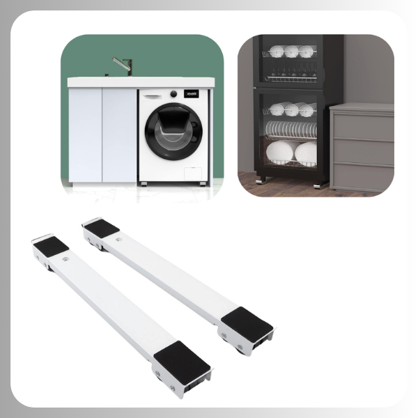 ✨Base con Ruedas Ajustable para Electrodomésticos – Soporte Multifuncional