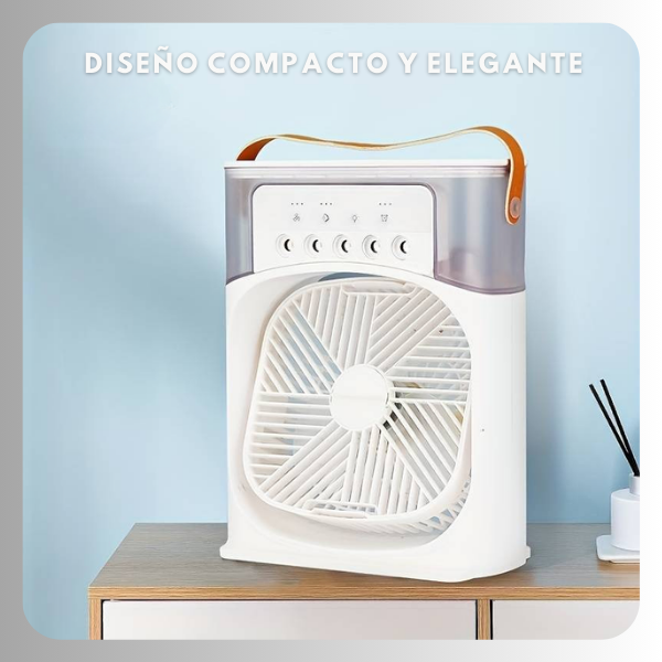 Ventilador de Escritorio Compacto – Silencioso, Desmontable y Súper Fácil de Limpiar