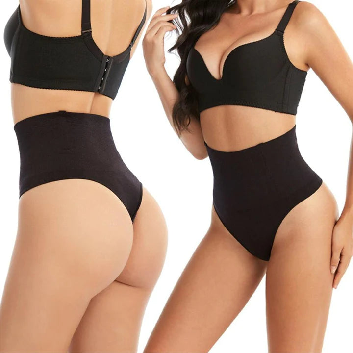 Panty Moldeadora tipo Tanga de Cintura Alta