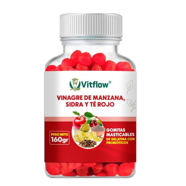 Gomitas de Vinagre de Manzana + Entrega Gratis + Solo pagas al recibir ¡Sólo por hoy!