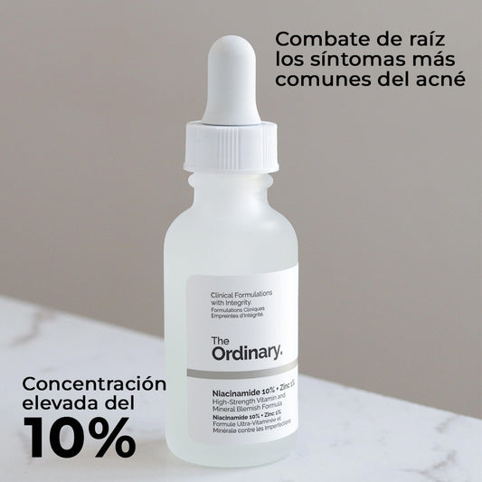 The Ordinary Niacinamida 10% + Zinc 1% - Suero facial 30 ml