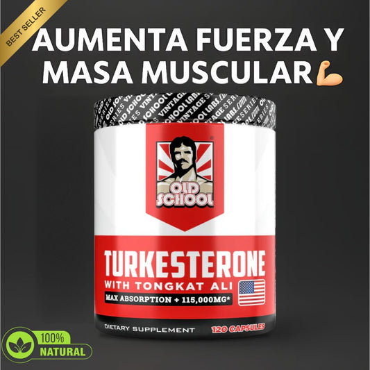 🔥TURKESTERONE - Aumenta tu rendimiento físico y mental