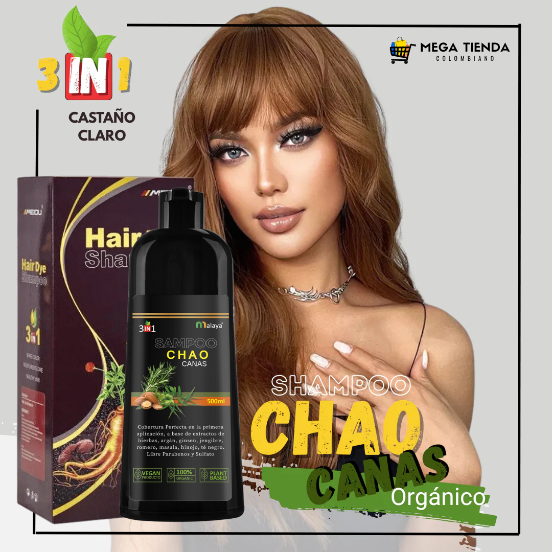 ChaoCanas 3 en 1 – El Adiós Natural a las Canas