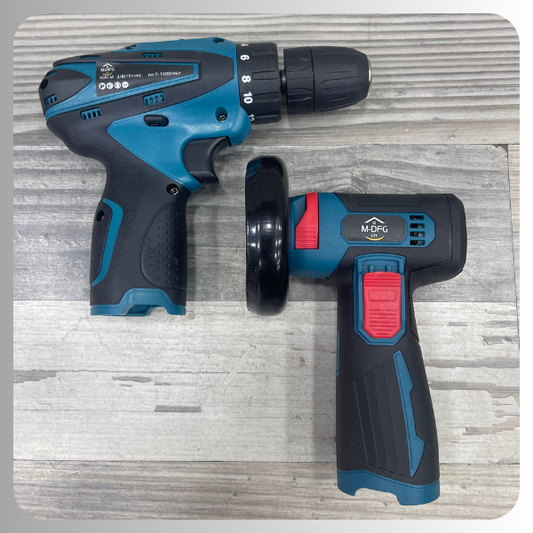 Combo Taladro inalámbrico M-DFG + Pulidora compacta M-DFG