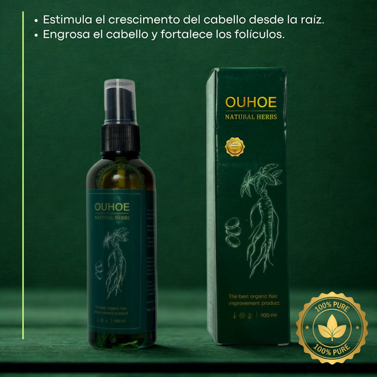 CabelloVivo+ OUHOE - ¡Recupera tu cabello de forma natural y eficaz!