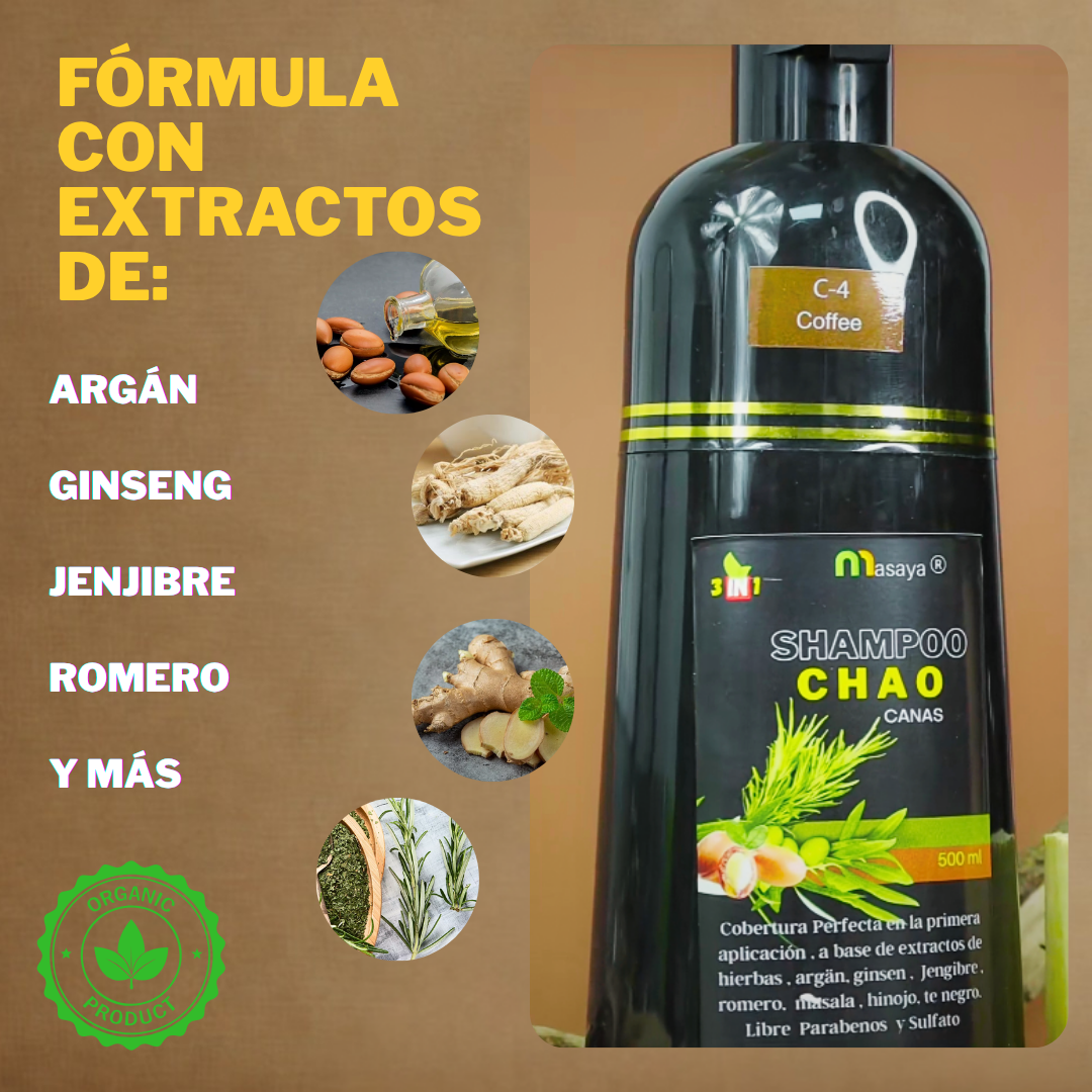 ChaoCanas 3 en 1 – El Adiós Natural a las Canas