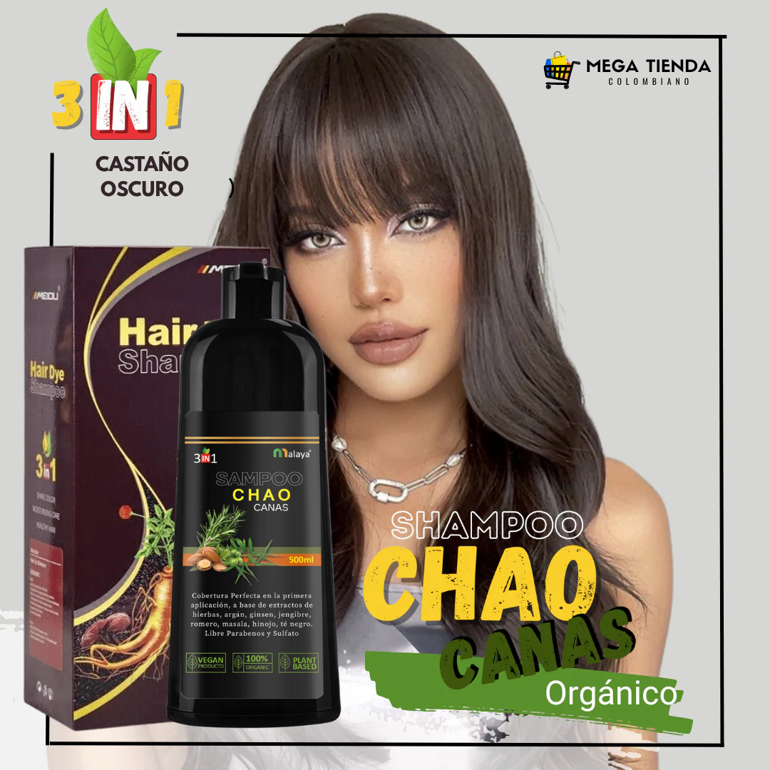 ChaoCanas 3 en 1 – El Adiós Natural a las Canas