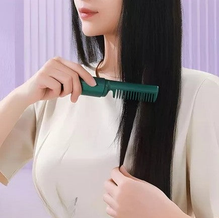 Cepillo Alisador Portátil y Recargable - Elegancia y Practicidad para tu Cabello ✨